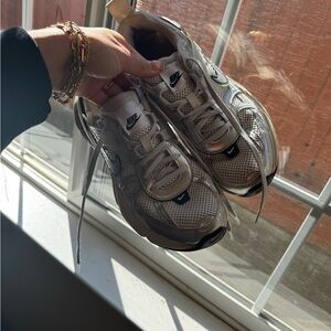 Nike Women's Metallic Silver Sneakers